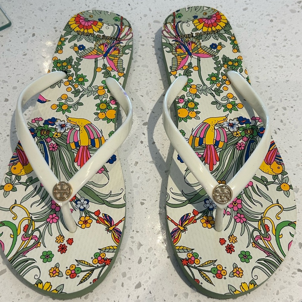 Tory Burch Flipflop Sandals Size 10